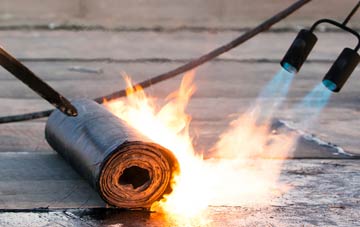 Hollin Hall asphalt flat roofing repairs